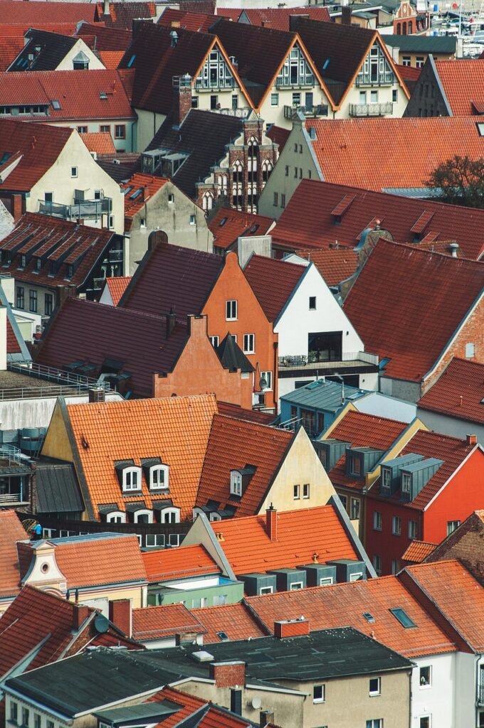 houses, bird's eye view, roofs, city, town, village, city, city, city, city, city, town, town, town, town, village, village, village, village